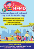 Cegah HFMD - Elakkan Membawa Anak Ke Tempat Yang Sesak dan Berisiko Tinggi